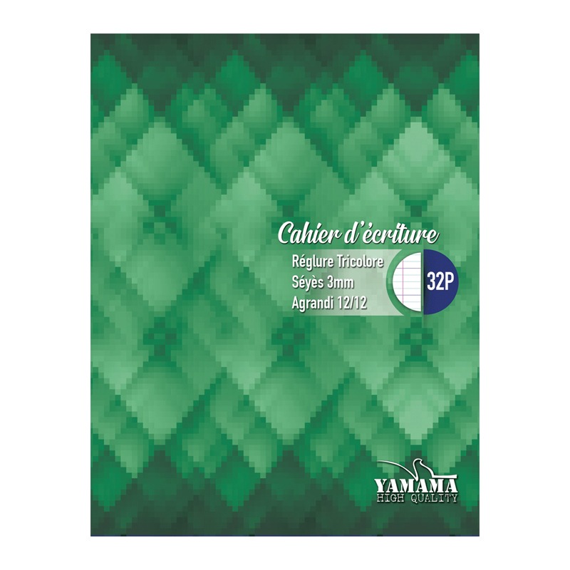 Cahier d’écriture YAMAMA 32 Pages 3mm 80G