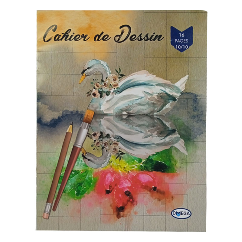 Cahier de dessin OMEGA 16 Pages 24 x 32 cm 10/10
