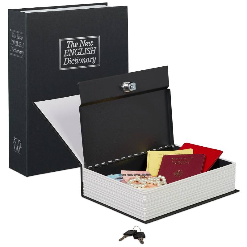 Caisse Home Safe 265 x 200 x 65mm Noir