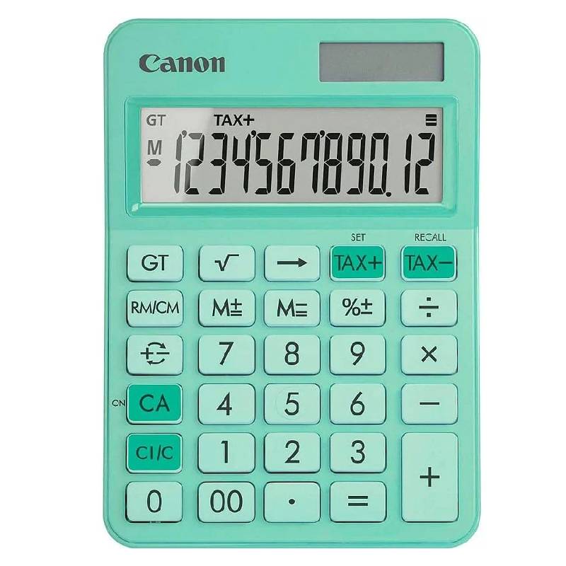 Calculatrice De Bureau CANON LS-125KB-GR - Vert