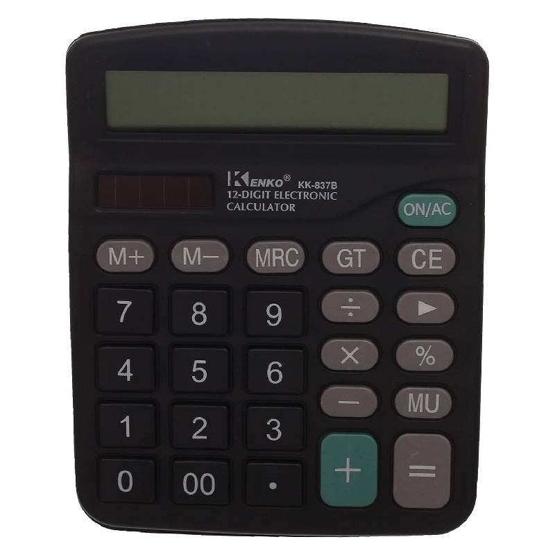 Calculatrice De Bureau KK-837B - Noir
