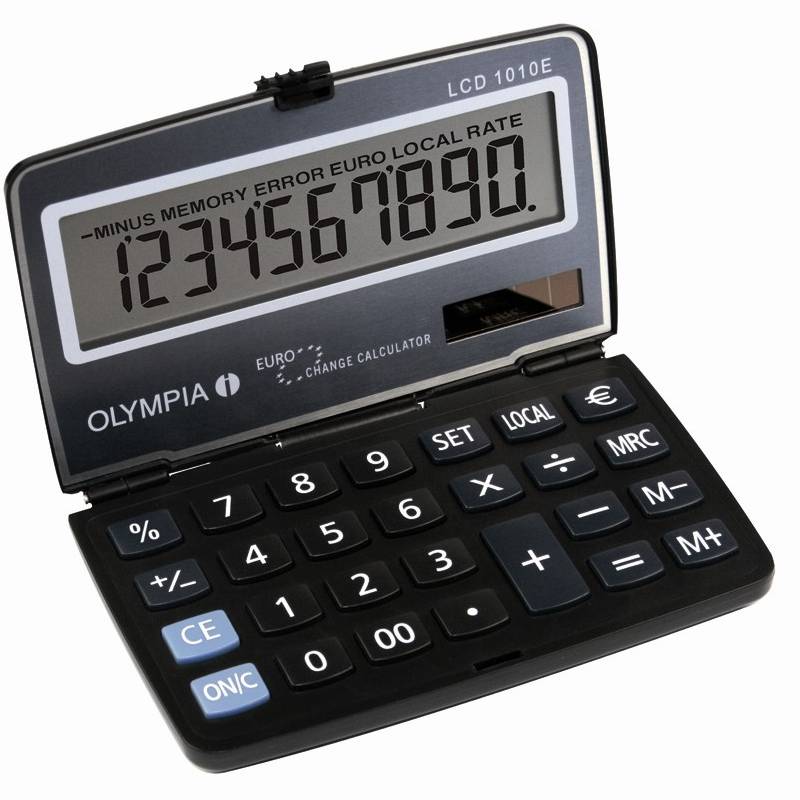 Calculatrice De Poche OLYMPIA LCD 1010