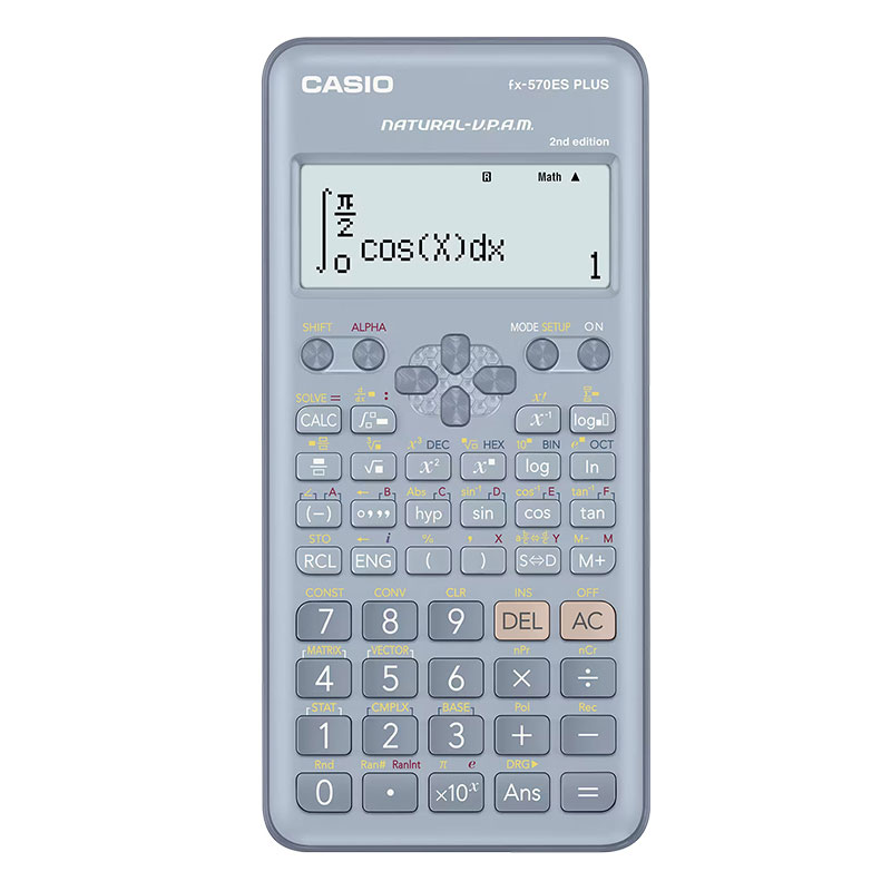 Calculatrice Scientifique CASIO Fx-570ES PLUS-2 - Bleu