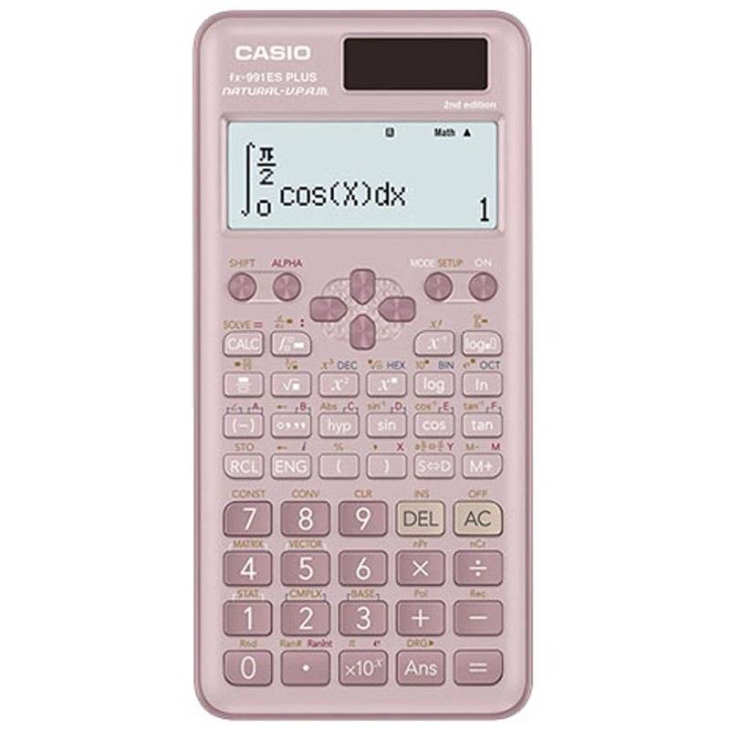 Calculatrice Scientifique CASIO FX-991ESPLUS-V2-PK - Rose