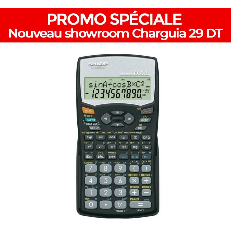 Calculatrice Scientifique SHARP EL-531WH - Noir