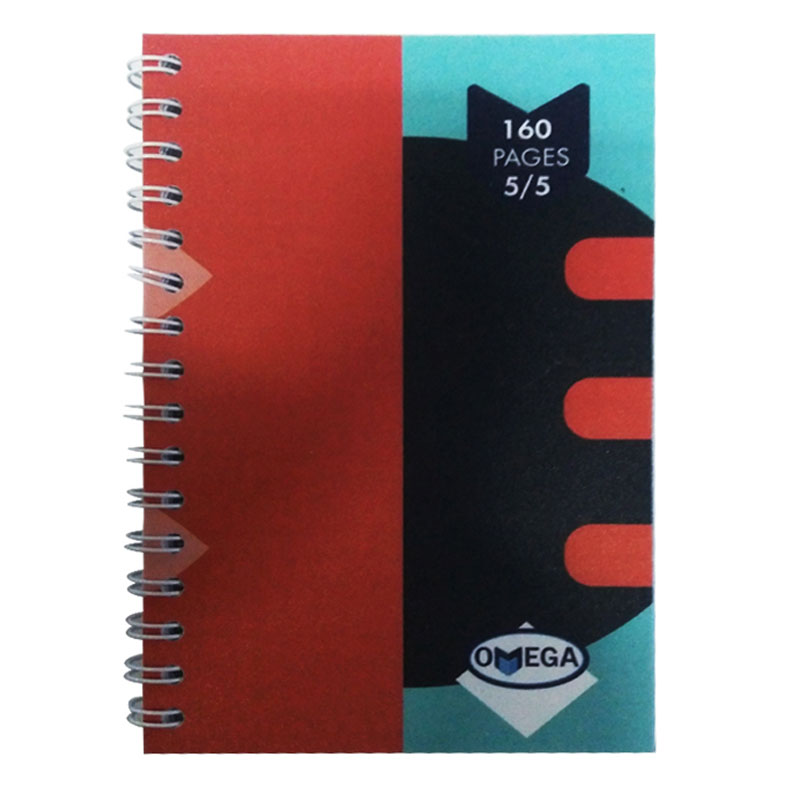 Carnet Wiro OMEGA 160P 5/5 9x14 cm Avec Couverture Polypropylène