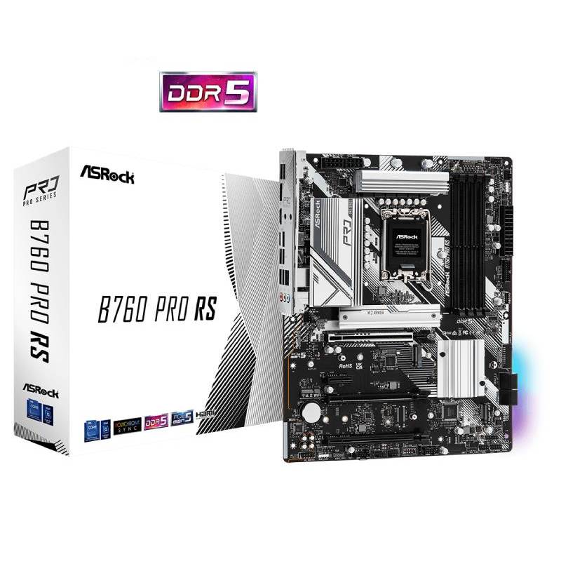 Carte Mère ASROCK B760 Pro RS (90-MXBKS0-A0UAYZ)