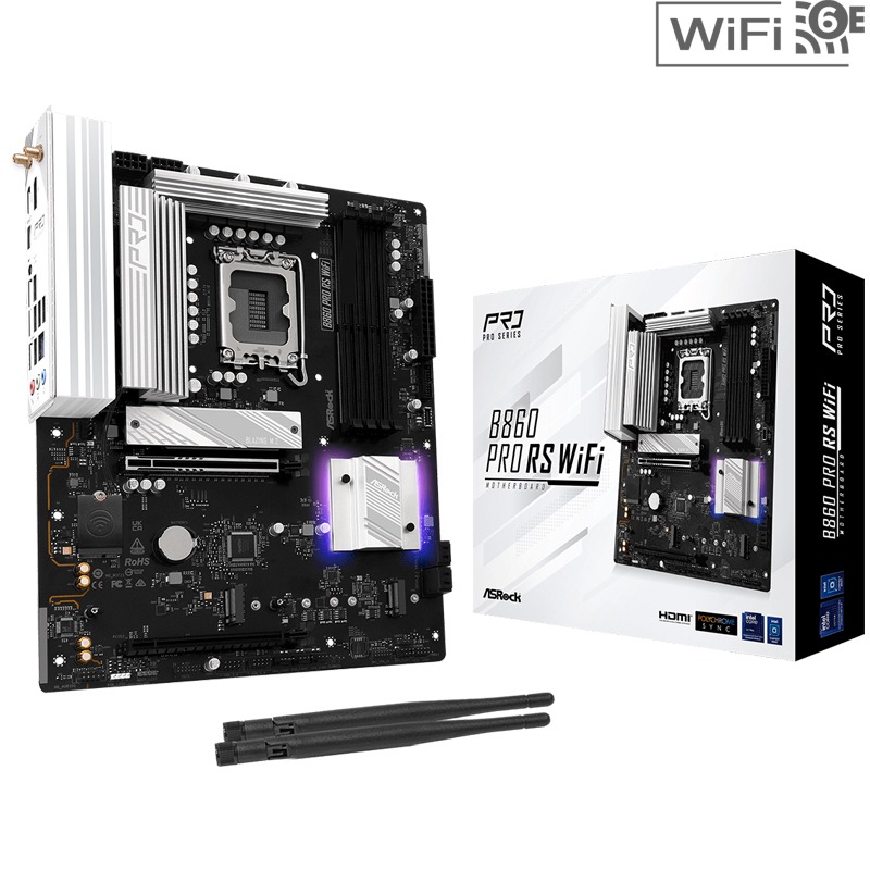 Carte Mère ASROCK B860 PRO RS WIFI
