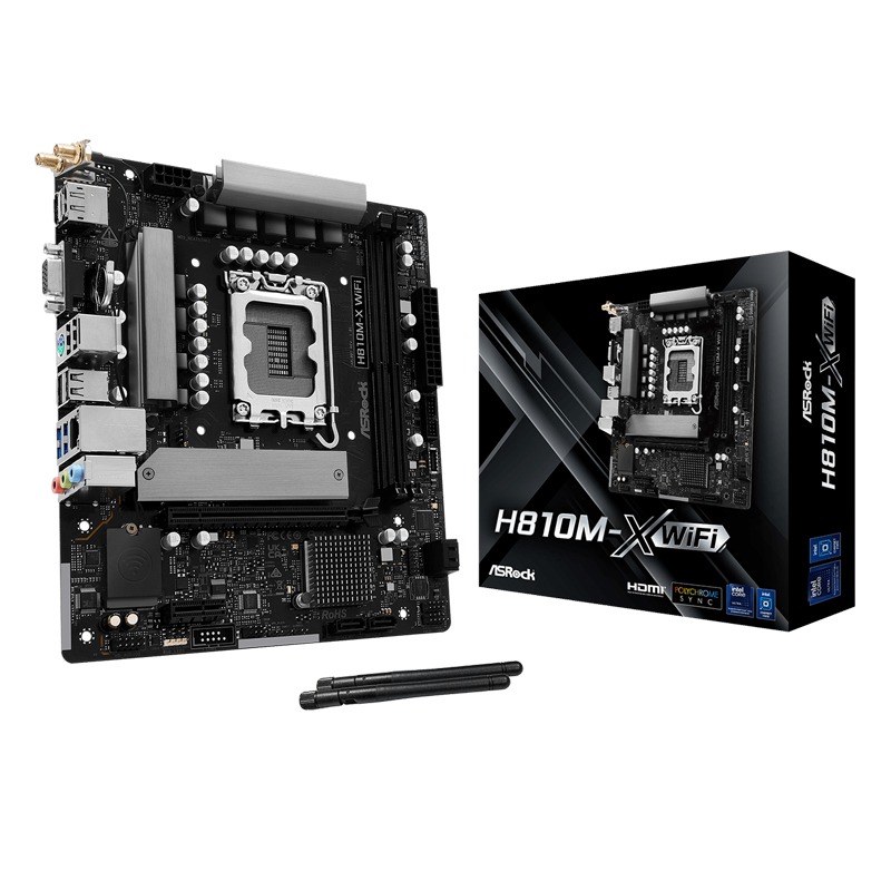 Carte Mère ASROCK H810M-X Wi-Fi