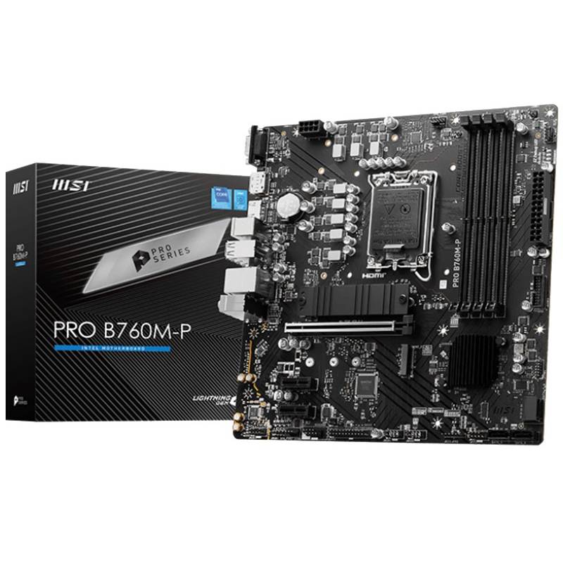 Carte Mère MSI PRO B760M-P DDR5 (911-7E02-030)