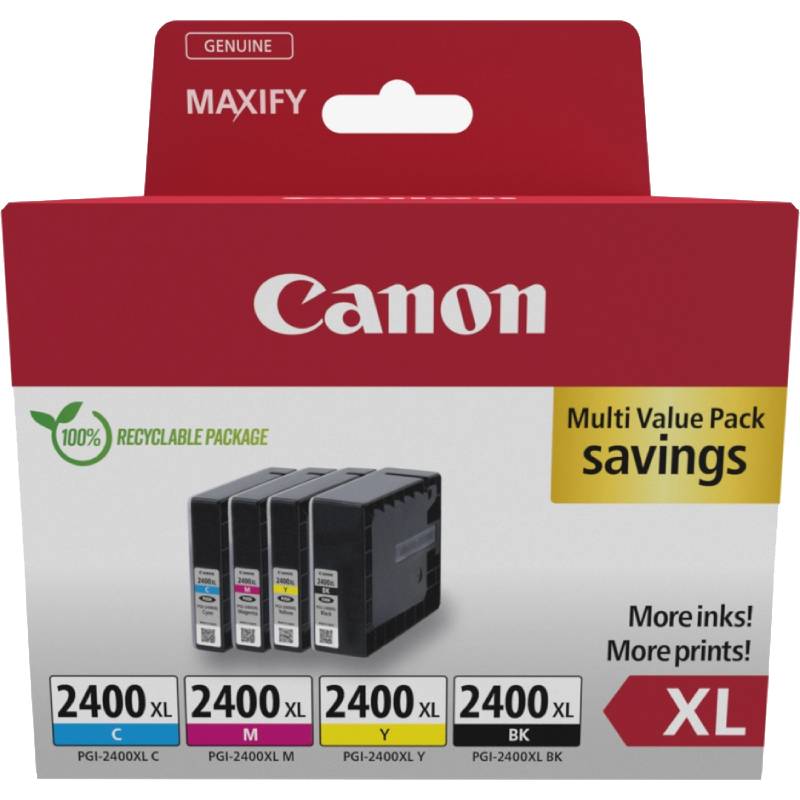 Cartouches d'encre CANON PGI-2400XL (Pack Multiple)