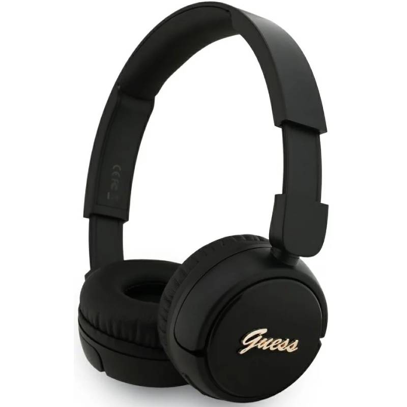 Casque Sans Fil GUESS Bluetooth Avec Logo Métal - Noir