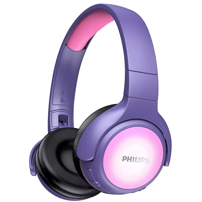 Casque Sans fil PHILIPS TAKH402PK-00 Pour Enfant - Violet & Rose