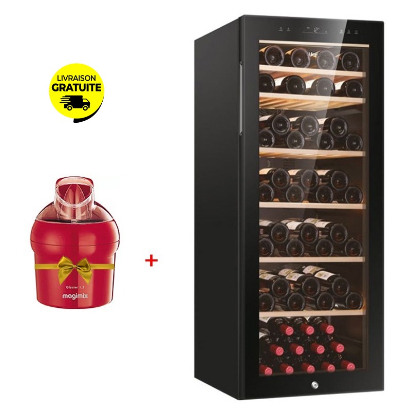 Cave à Vin 84 Bouteilles HAIER HWS84GA + Machine à Glace