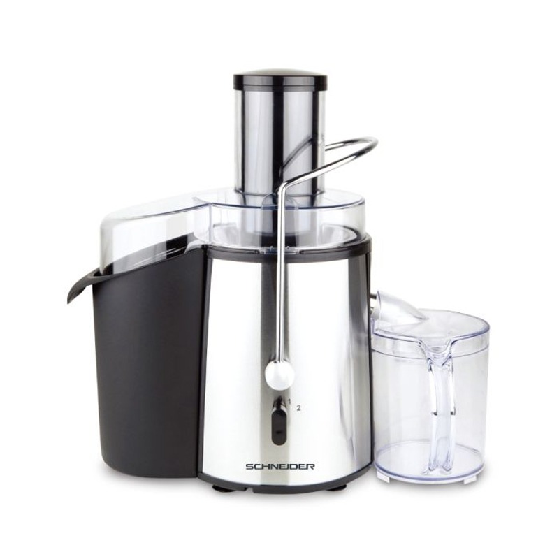 Centrifugeuse De Jus SCHNEIDER 2 Vitesses 1000W - Inox