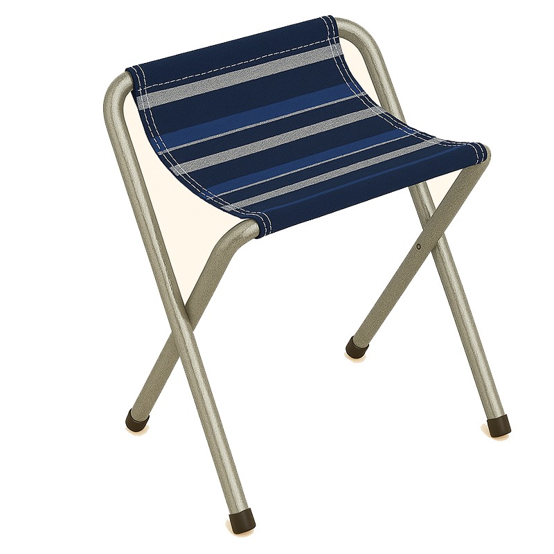Chaise De Plage Pliante - Bleu Marine