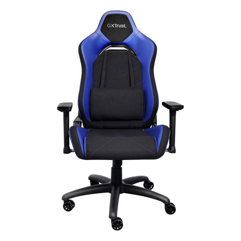 Chaise Gaming TRUST GXT714B RUYA Avec Accoudoirs - Noir et Bleu
