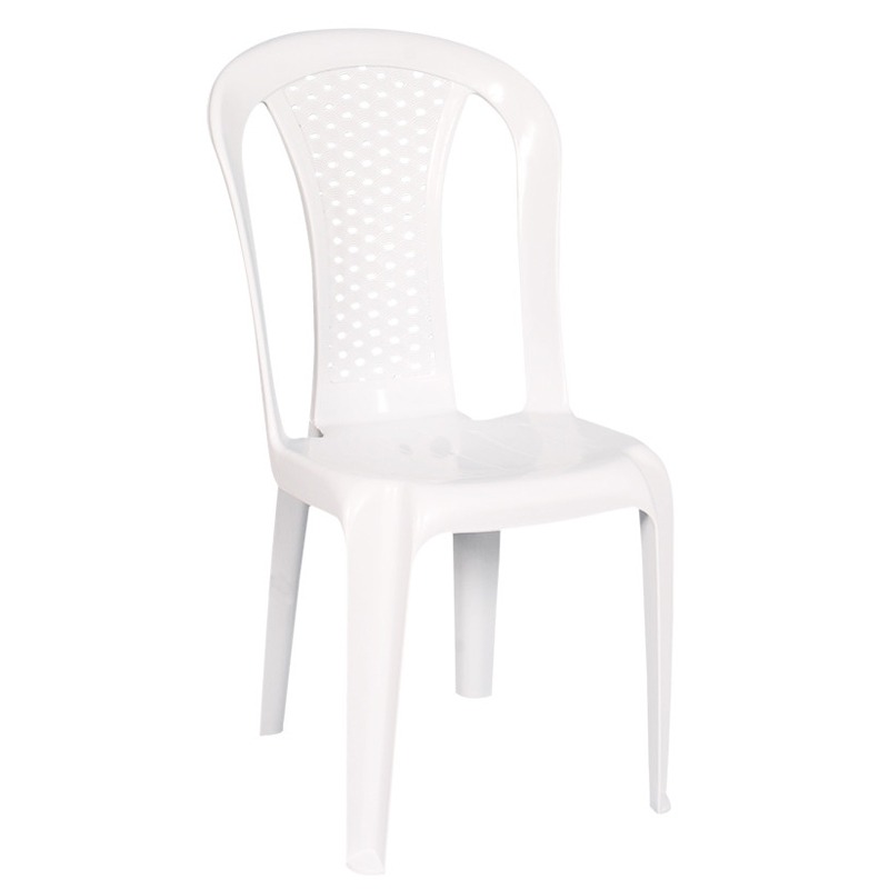Chaise Plastique Yasmine - Blanc
