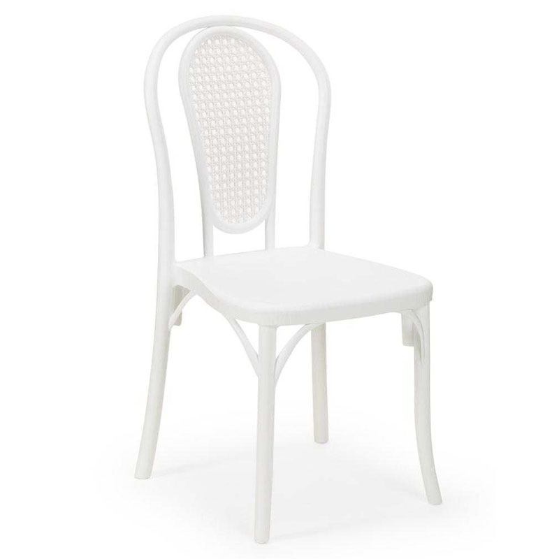 Chaise SOFPINCE Floris Sans Accoudoirs - Blanc
