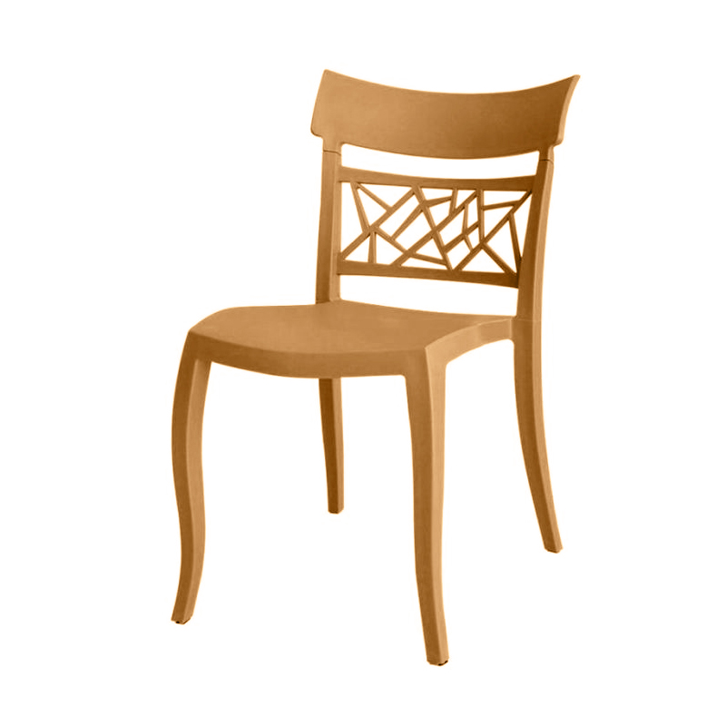 Chaise SOTUFAB Amiral Spiky en Plastique - Grege