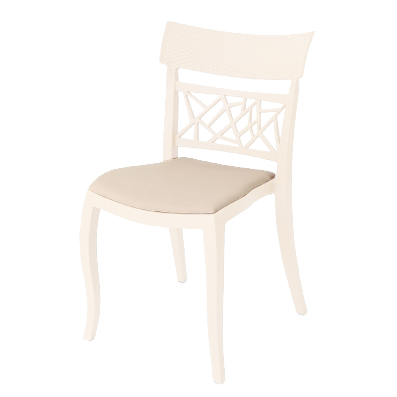 Chaise SOTUFAB Amiral Spiky Avec Cousin  - Blanc