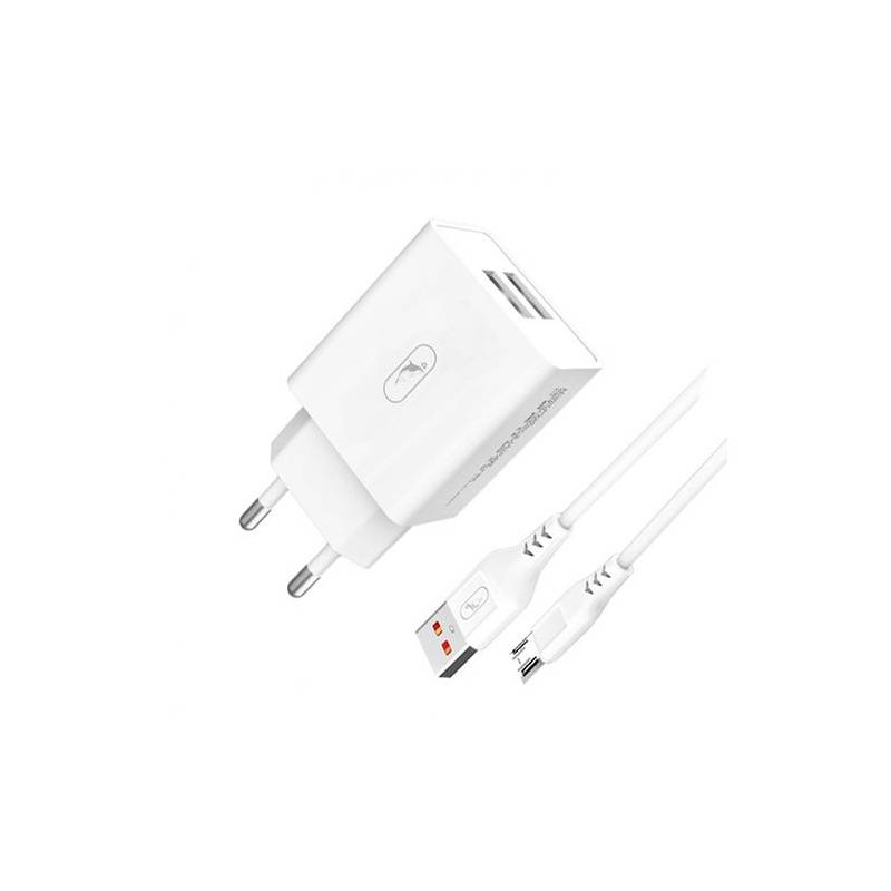 Chargeur SKY DOLPHIN SC30V Double Ports USB + Câble Micro-USB
