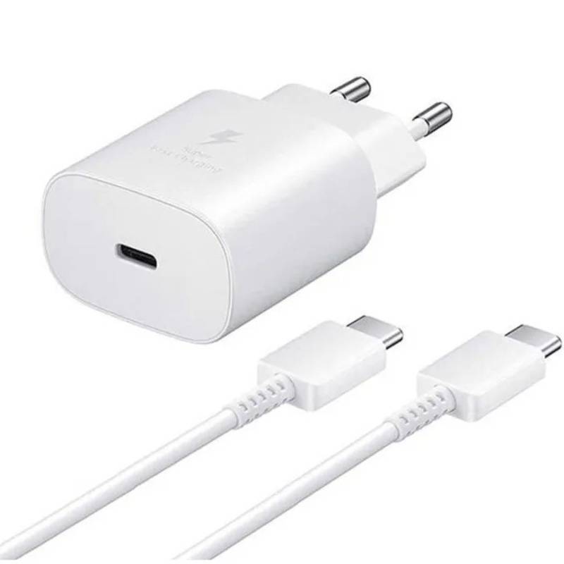 Chargeur smartphone SAMSUNG 45 W Type C - Blanc