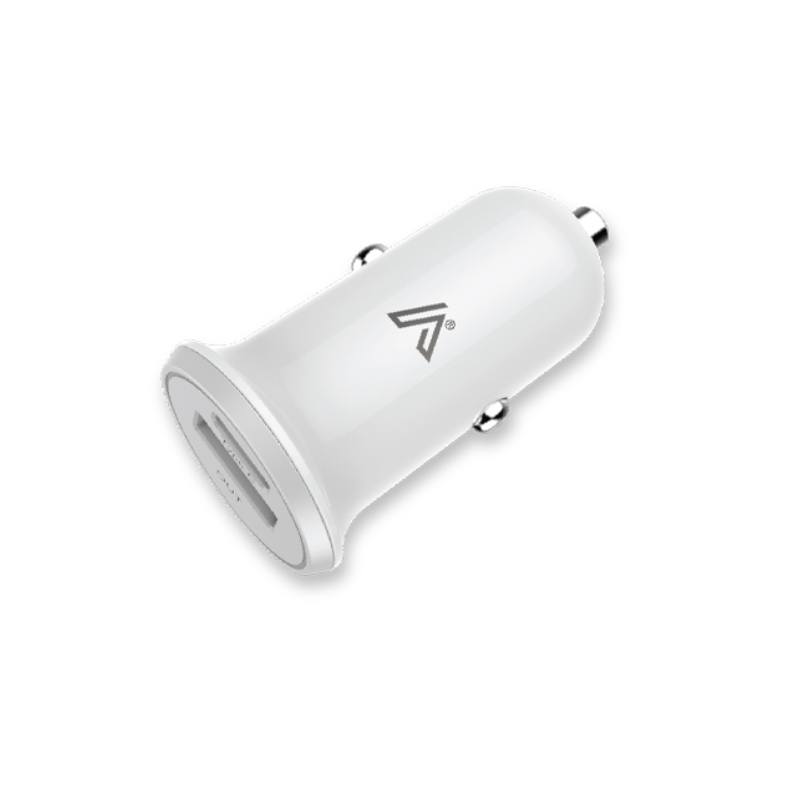Chargeur Voiture ARTEK PD+QC Rapide  18W + 12.5W - Blanc