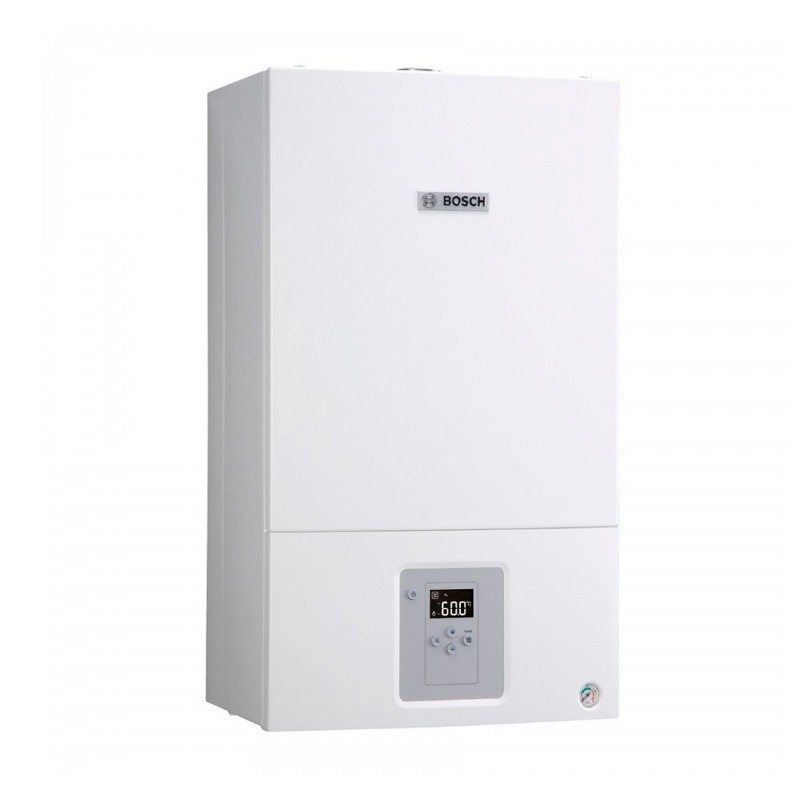 Chaudière BOSCH Mixte Avec Ventouse 24KW - Blanc
