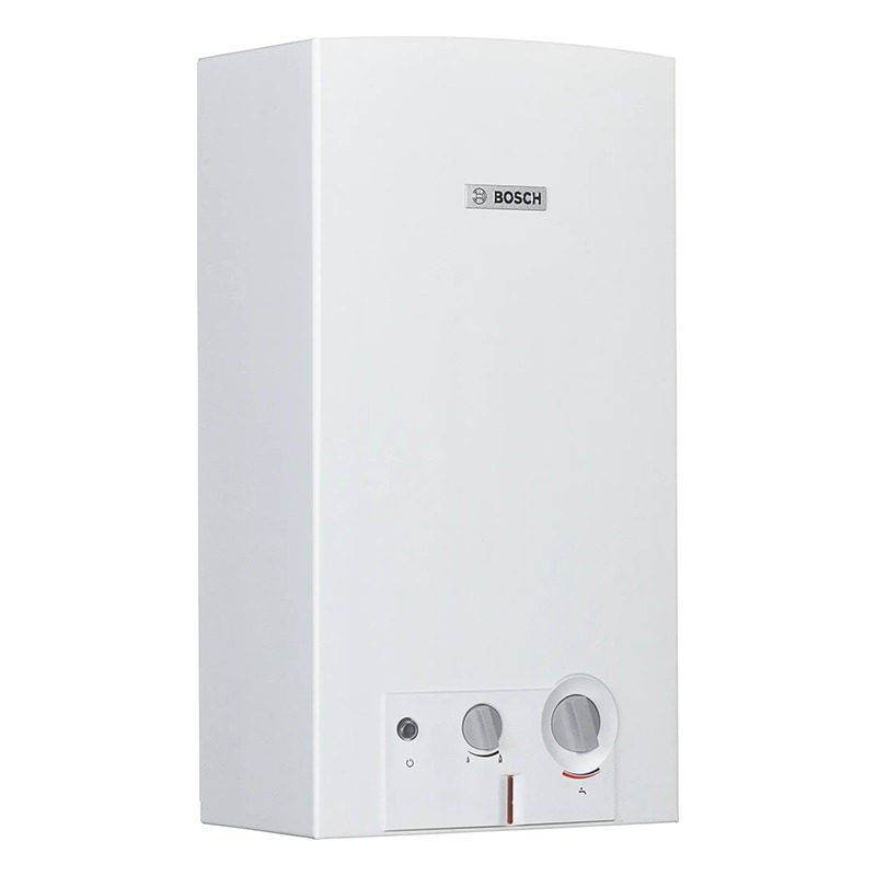 Chauffe Bain BOSCH 18 Litres Gaz Naturel A Pile - Blanc