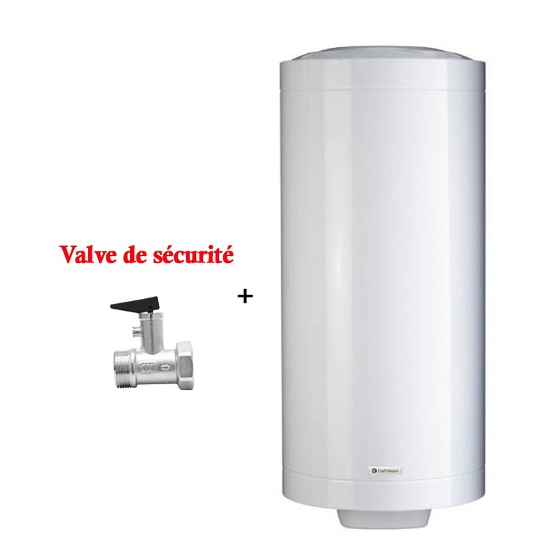 Chauffe Eau Électrique CHAFFOTEAUX 150Litres + Valve de sécurité