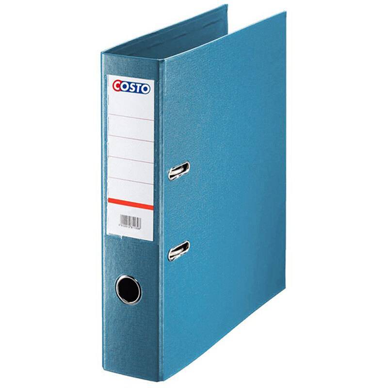 Classeur A Levier Costo PP/PP D75 Bleu Clair