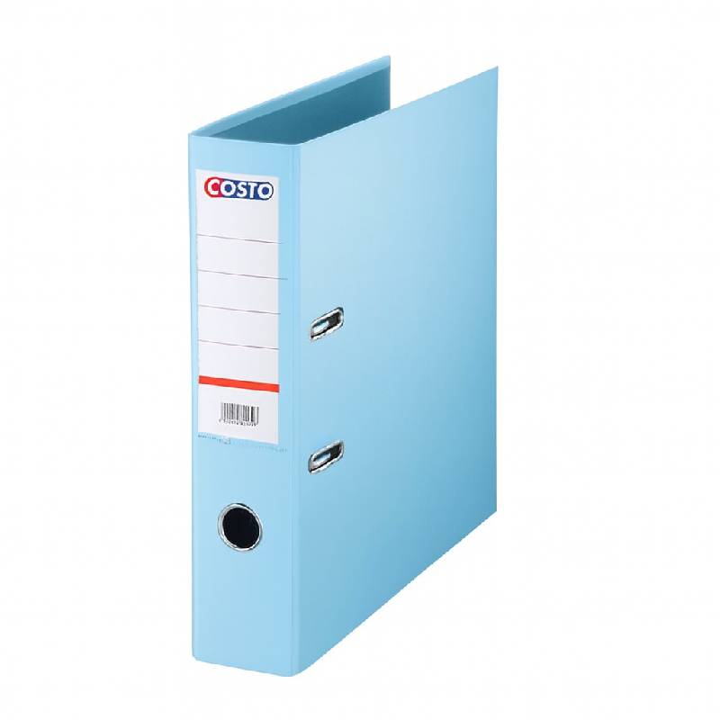 Classeur A Levier COSTO PP/PP D75 Bleu Pastel