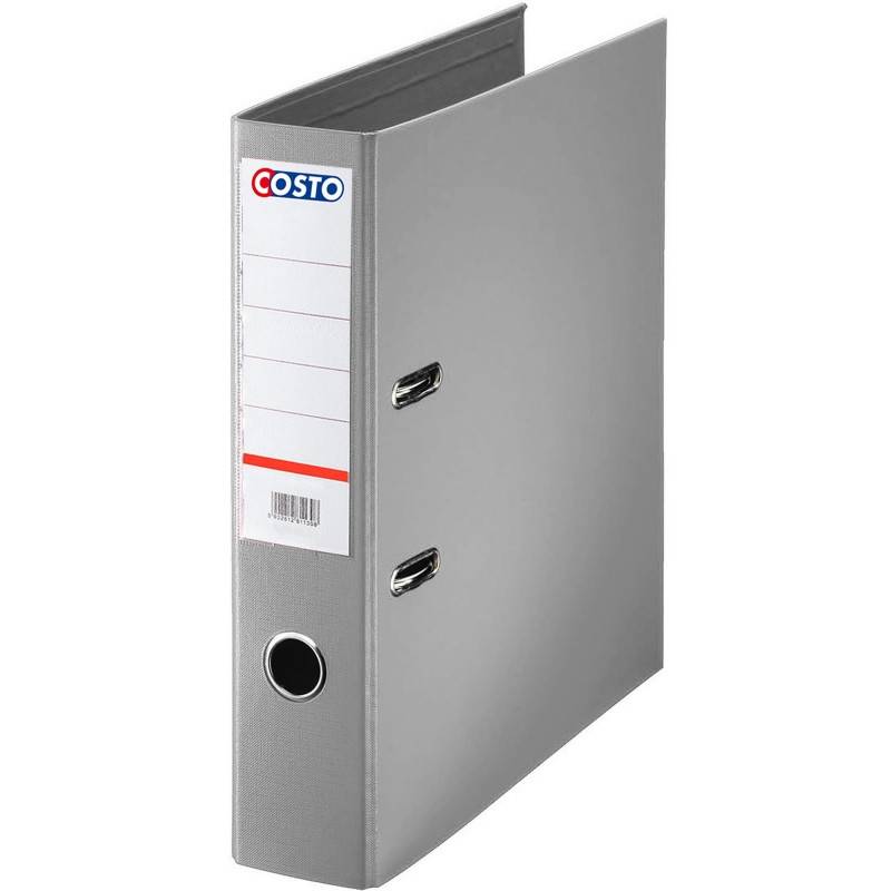 Classeur A Levier Costo PP/PP D75 Gris
