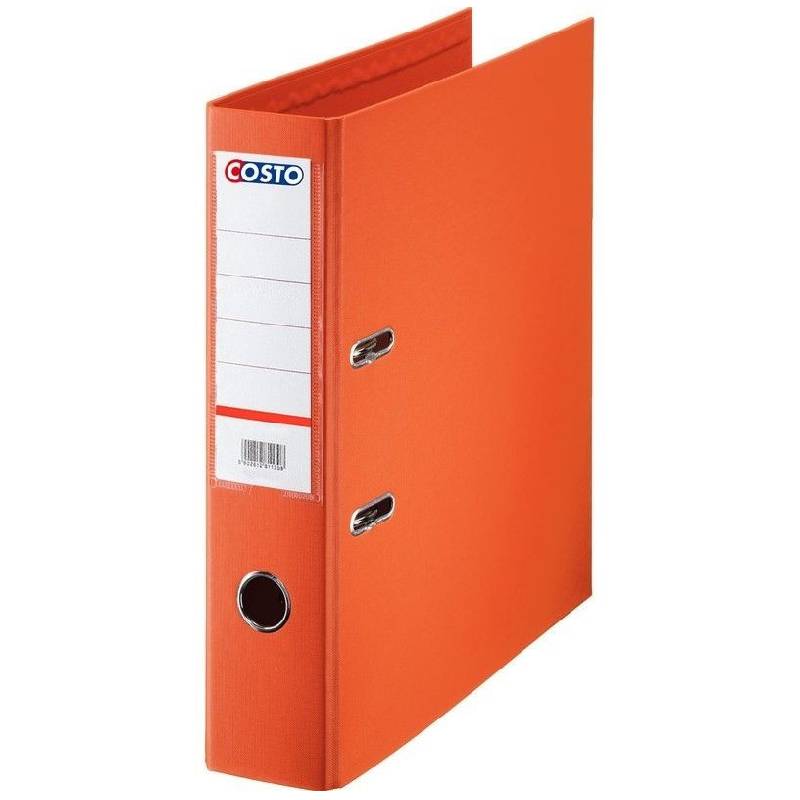 Classeur A Levier Costo PP/PP D75 Orange