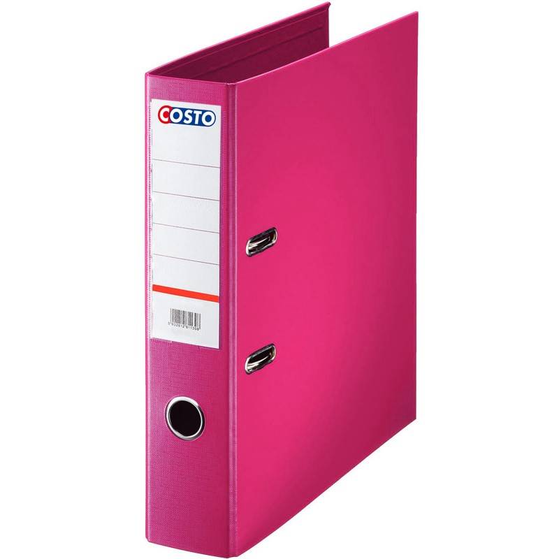 Classeur A Levier Costo PP/PP D75 Rose