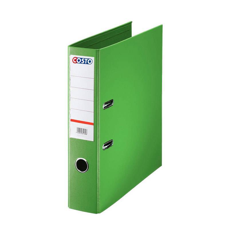 Classeur A Levier Costo PP/PP D75 Vert Claire