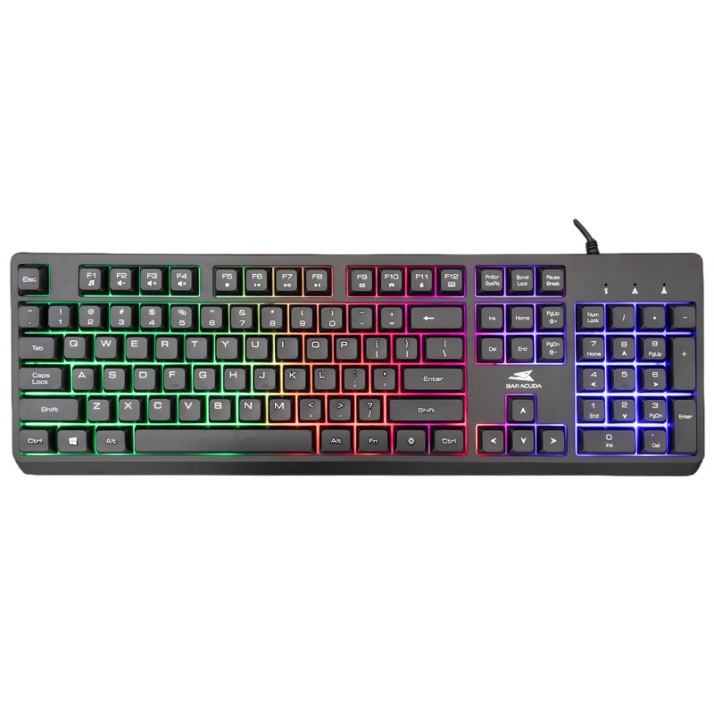 Clavier Gamer Filaire BARACUDA BGK 02114 Starfish - Noir