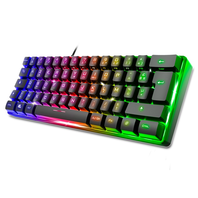 Clavier Gamer Filaire SPIRIT OF GAMER PRO-K2 RGB - Noir