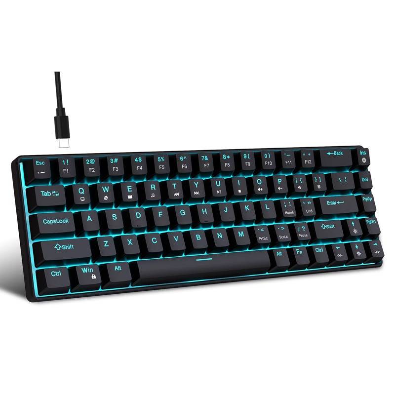 Clavier Gamer HXSJ Filaire Mécanique V800 - Noir