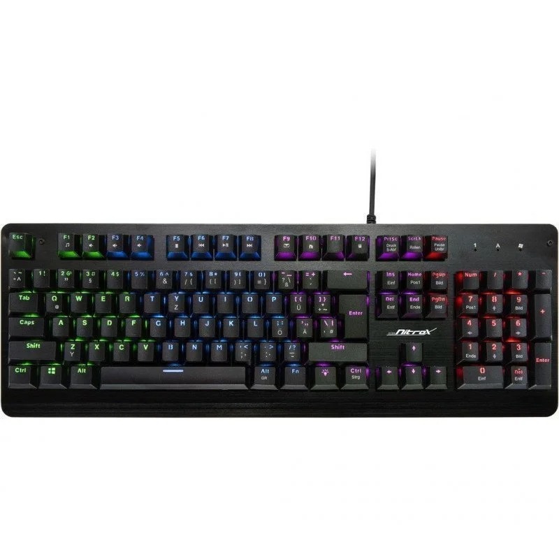 Clavier Gamer Mécanique NITROX NK-2000ME – Noir