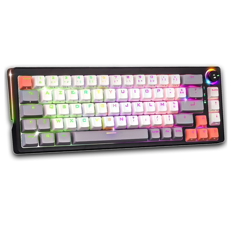 Clavier Gamer Sans Fil SPIRIT OF GAMER Xpert k600 RGB - Gris