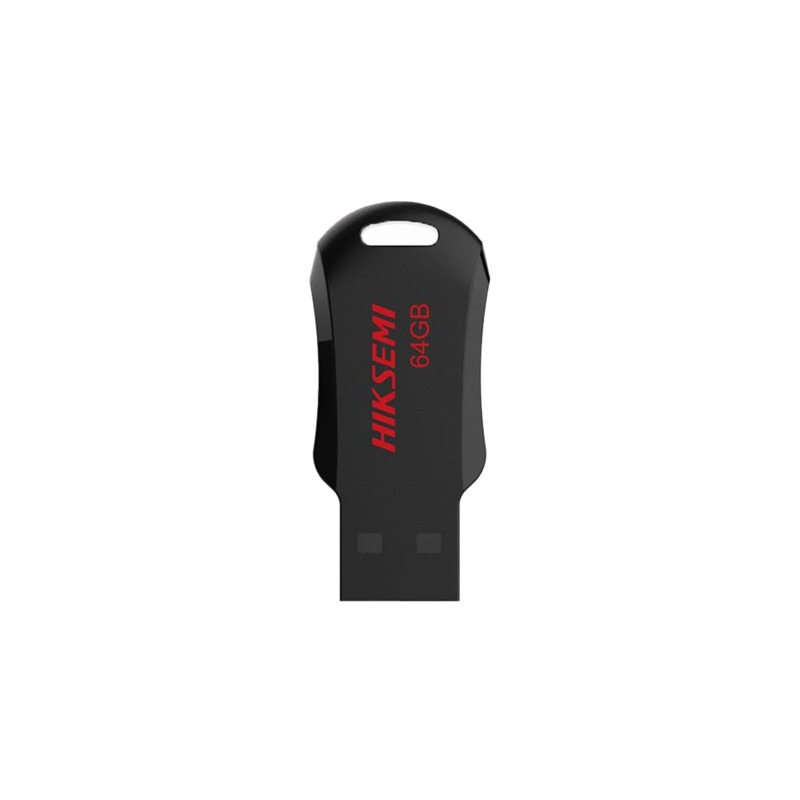 Clé USB HIKSEMI M200R 64Go USB 2.0 - Noir&Rouge