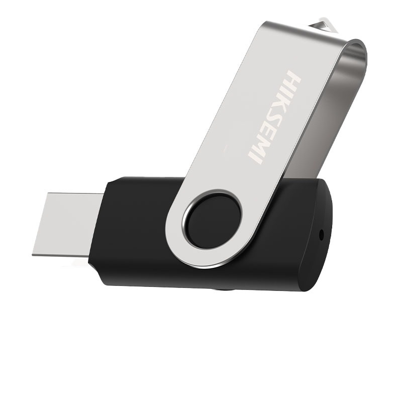 Clé USB HIKSEMI M200S 128Go USB 3.0 - Noir&Gris