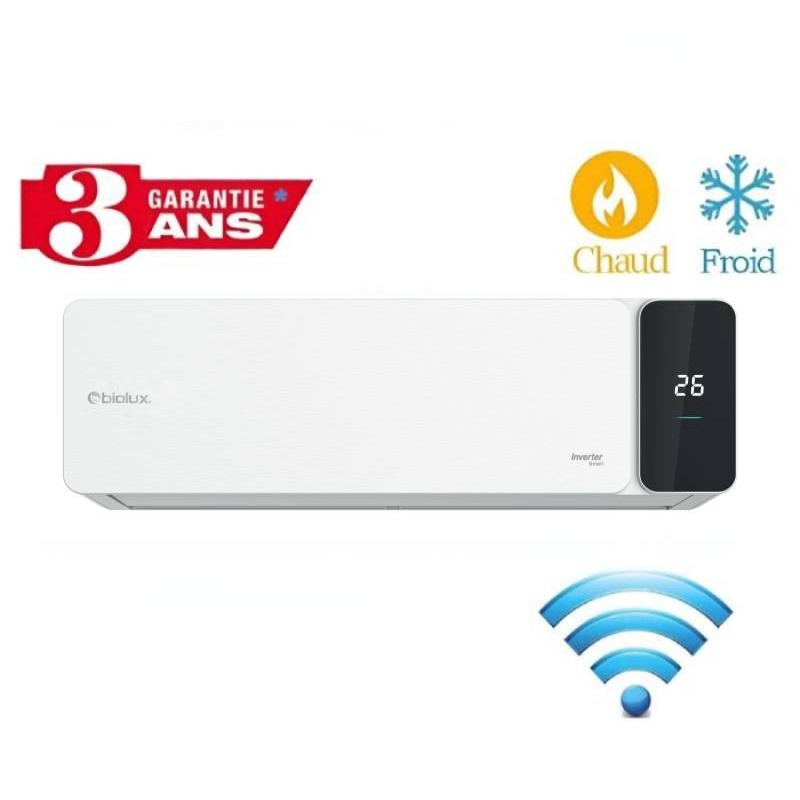 Climatiseur BIOLUX INVERTER Smart 18000 BTU Chaud / Froid -  Garantie 3ans