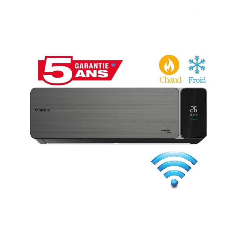 Climatiseur Inverter BIOLUX 18000BTU Chaud/Froid Smart - Garantie 5ans