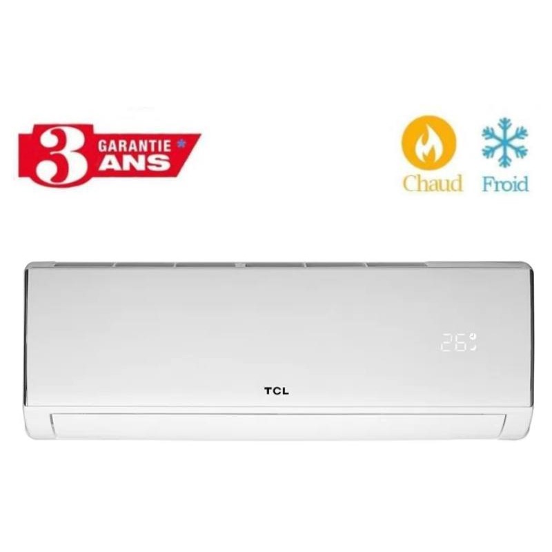 Climatiseur INVERTER  TCL 9000 BTU Chaud Froid - Garantie 3 ans