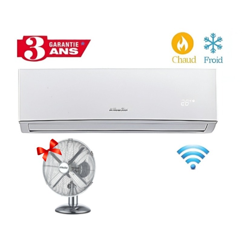 Climatiseur Inverter NewStar Smart 24000 BTU  Chaud/Froid - Garantie 3 ans