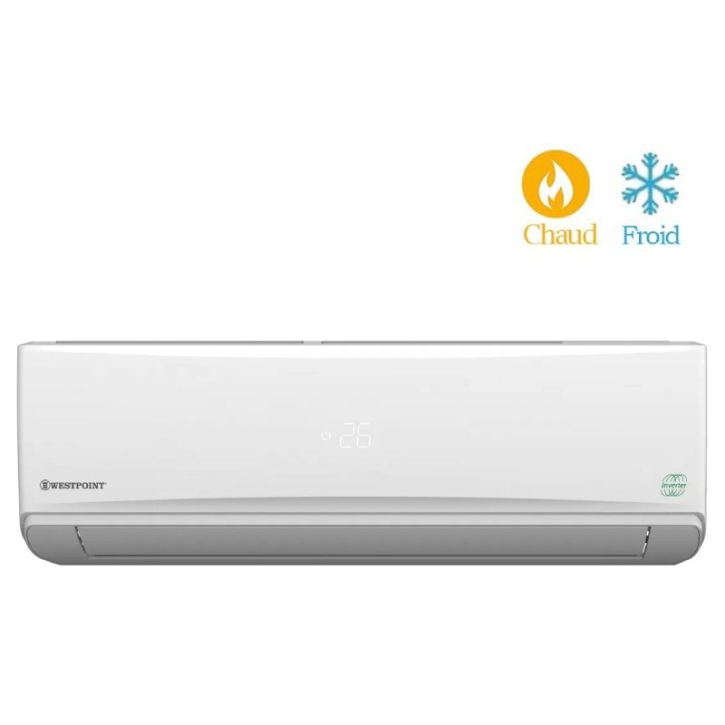 Climatiseur Inverter WESTPOINT 24000 BTU Chaud Froid - Garantie 7ans