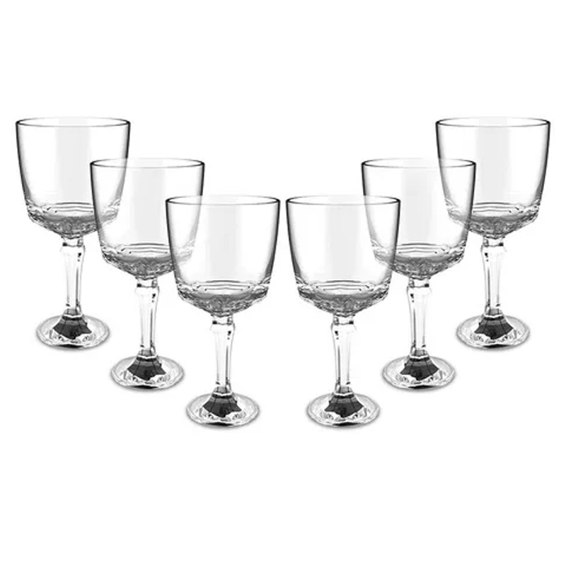 Coffret 6 Verres A Pied AZUR GLASS Sydney - 26 cl